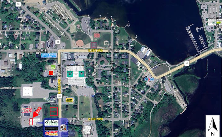 Pictures of Retail, Office property located at 240 S Lake St, East Jordan, MI 49727 for lease - image #1