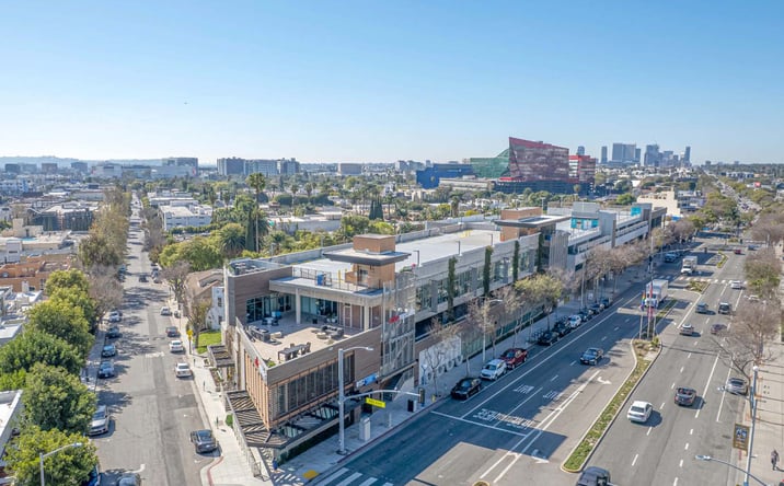 Pictures of Retail, Restaurant property located at 8576-8594 Santa Monica Blvd, Los Angeles, CA 90069 for lease - image #1