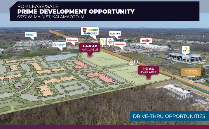 Pictures of Retail, Land property located at 6377 W Main St, Kalamazoo, MI 49009 for lease - image #1