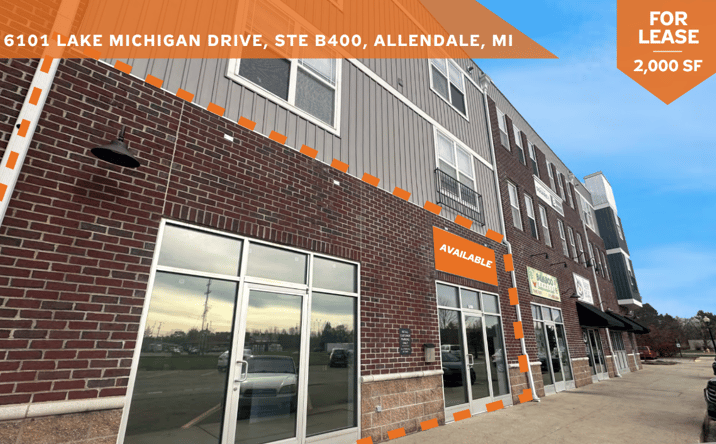 Pictures of Retail, Office property located at 6101 Lake Michigan Dr, Allendale, MI 49401 for lease - image #1