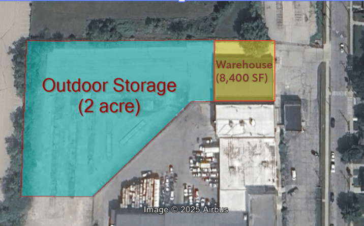Pictures of Industrial, Land, Special Purpose property located at 1549 S 38th St, Milwaukee, WI 53215 for lease - image #1