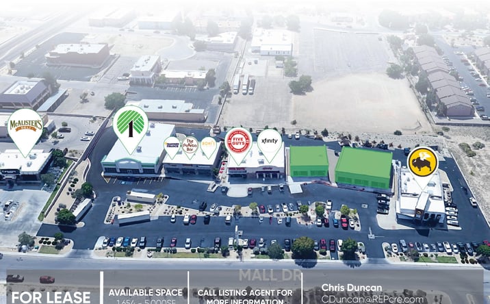 Pictures of Retail property located at 2750 Mall Dr, Las Cruces, NM 88011 for lease - image #1