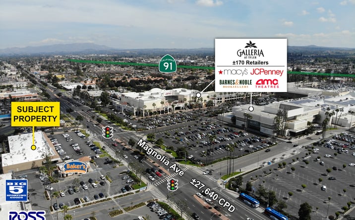 Pictures of Retail property located at 10171 Magnolia Ave, Riverside, CA 92503 for lease - image #1
