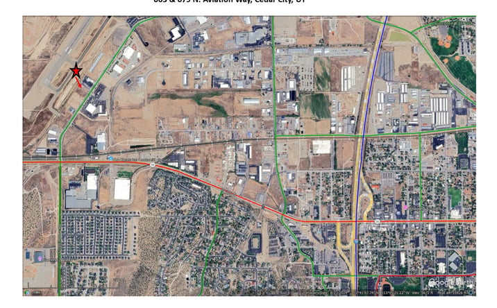 Pictures of Land property located at 679 Aviation Way, Cedar City, UT 84721 for lease - image #1
