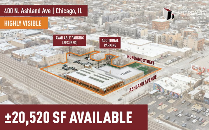 Pictures of Industrial property located at 400 N Ashland Ave, Chicago, IL 60622 for lease - image #1