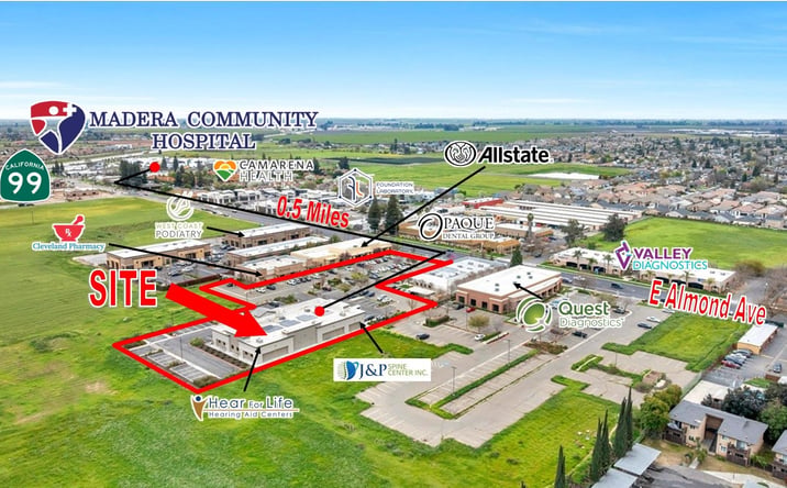 Pictures of Office property located at 457 E Almond Ave, Madera, CA 93637 for lease - image #1