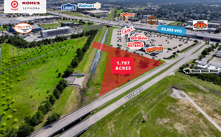 Pictures of Land property located at SEC BELTWAY 8 & VISTA ROAD, Pasadena, TX 77505 for lease - image #1