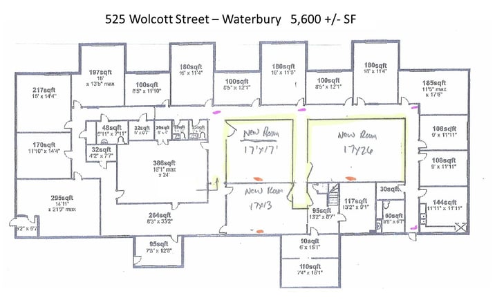 Pictures of Office property located at 525 Wolcott St, Waterbury, CT 06705 for lease - image #1