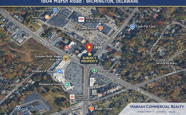 Pictures of Retail, Office property located at 1804 Marsh Rd, Wilmington, DE 19810 for lease - image #1