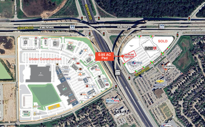 Pictures of Land property located at 25518 Tomball Pkwy, Tomball, TX 77375 for lease - image #1