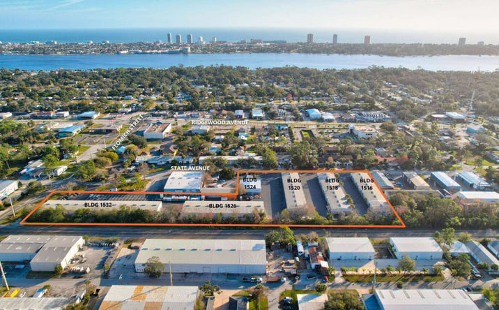 Pictures of Industrial property located at 1516-1532 State Ave, Holly Hill, FL 32117 for lease - image #1