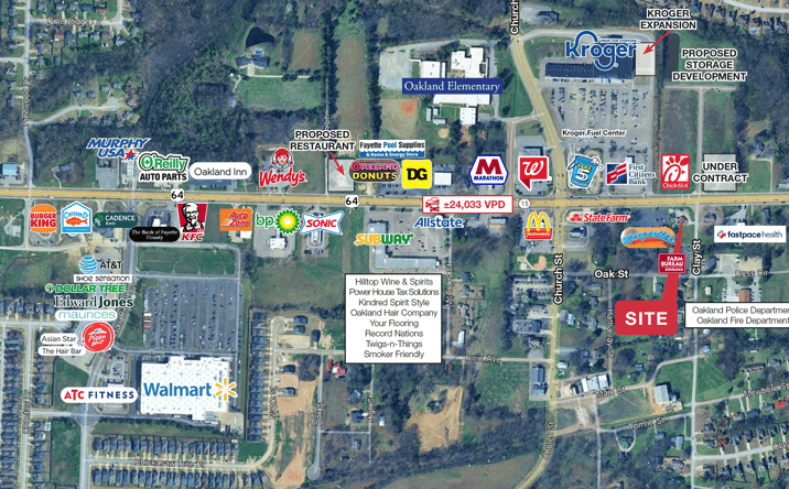 Pictures of Retail, Land property located at 7370 US-64, Oakland, TN 38060 for lease - image #1