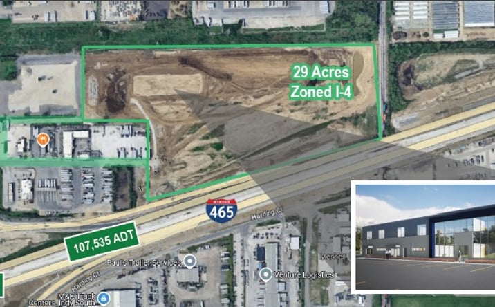 Pictures of Industrial property located at 4800 S. Harding Street, Indianapolis, IN 46217 for lease - image #1