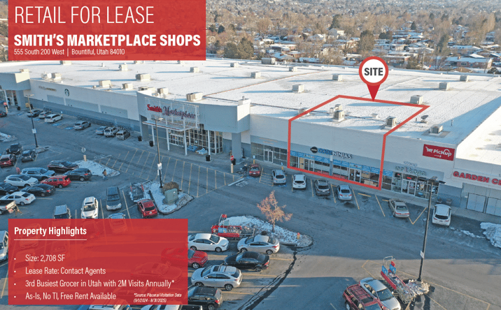 Pictures of Retail property located at 555 S 200 W, Bountiful, UT 84010 for lease - image #1