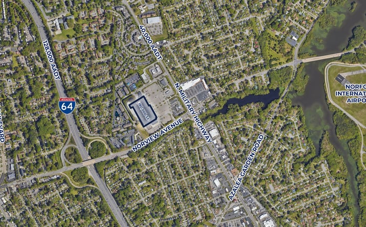 Pictures of Industrial property located at 6101 N Military Hwy, Norfolk, VA 23518 for lease - image #1
