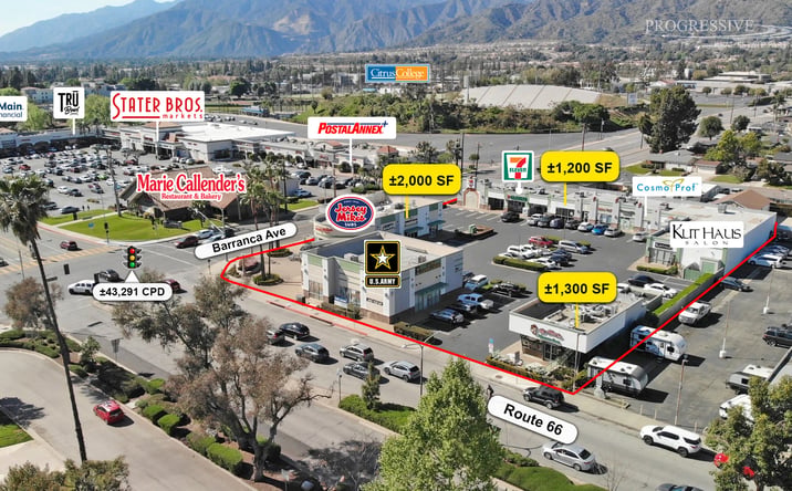 Pictures of Retail property located at 857 W Rte 66, Glendora, CA 91740 for lease - image #1