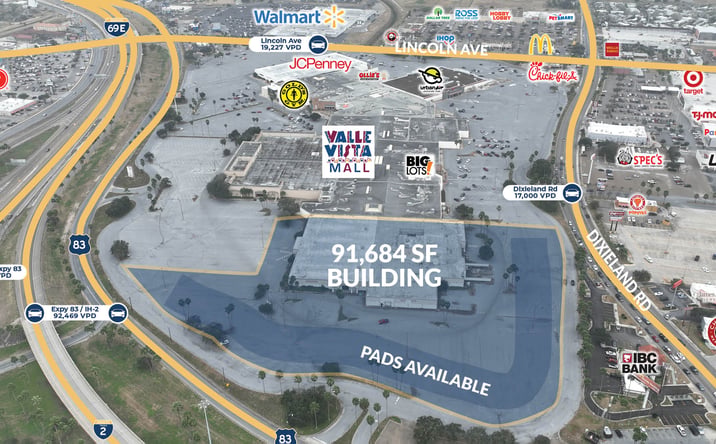 Pictures of Retail property located at S Expressway 83, Harlingen, TX 78552 for lease - image #1