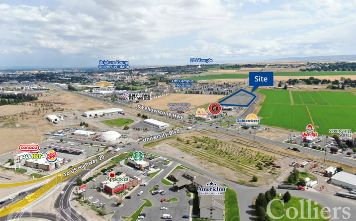 Pictures of Retail property located at University Blvd, Rexburg, ID 83440 for lease - image #1