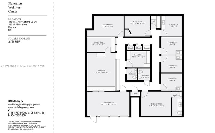 Pictures of Office property located at 4101 NW 3rd Ct # 5, Plantation, FL 33317 for lease - image #1