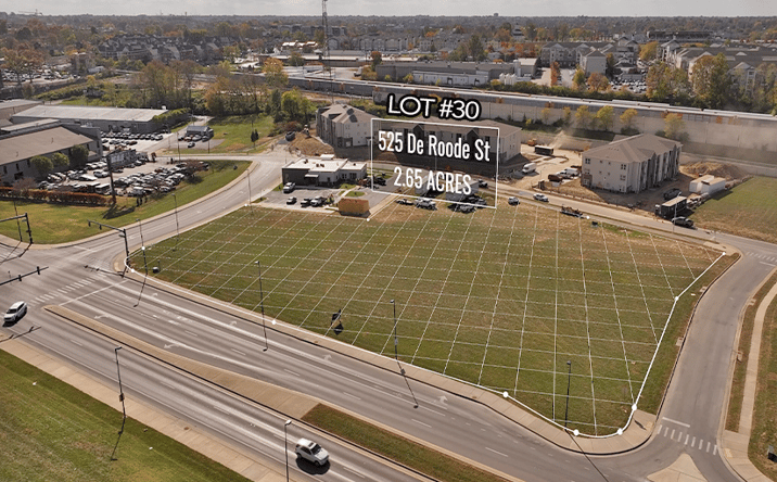 Pictures of Land property located at 525 De Roode St, Lexington, KY 40508 for lease - image #1