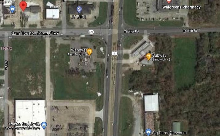 Pictures of Land property located at 179 Sam Houston Jones Pkwy, Lake Charles, LA 70611 for lease - image #1