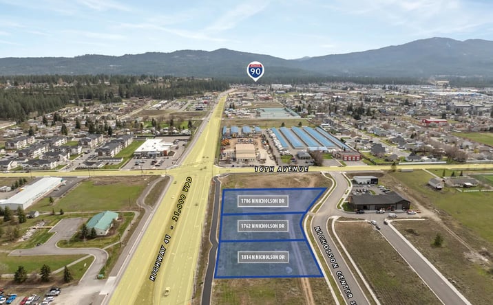 Pictures of Retail, Land property located at 1706 - 1814 N Nicholson Center Drive, Post Falls, ID 83854 for lease - image #1