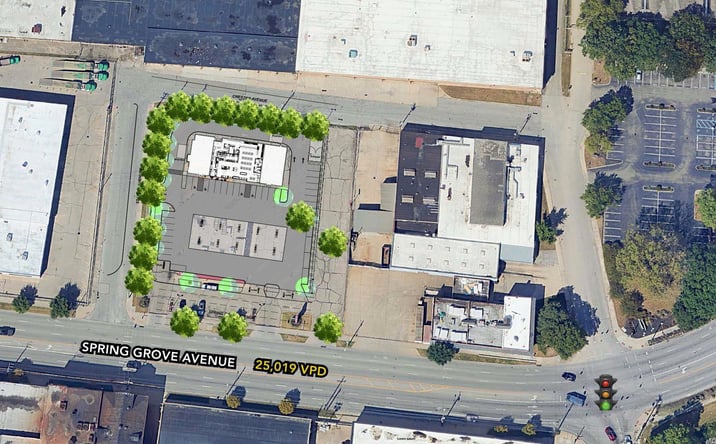 Pictures of Retail property located at 4645 Spring Grove Ave, Cincinnati, OH 45232 for lease - image #1