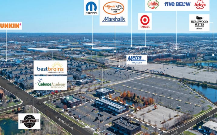 Pictures of Retail, Office, Restaurant property located at 535 Fairway Dr, Naperville, IL 60563 for lease - image #1