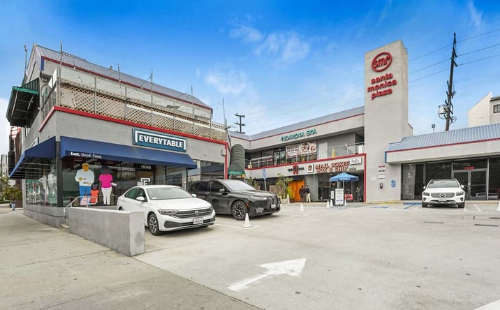 Pictures of Retail, Restaurant property located at 11031-11061 Santa Monica Blvd, Los Angeles, CA 90025 for lease - image #1