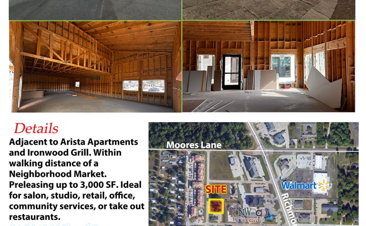 Pictures of Retail, Office property located at 3504 Arista Blvd, Texarkana, TX 75503 for lease - image #1