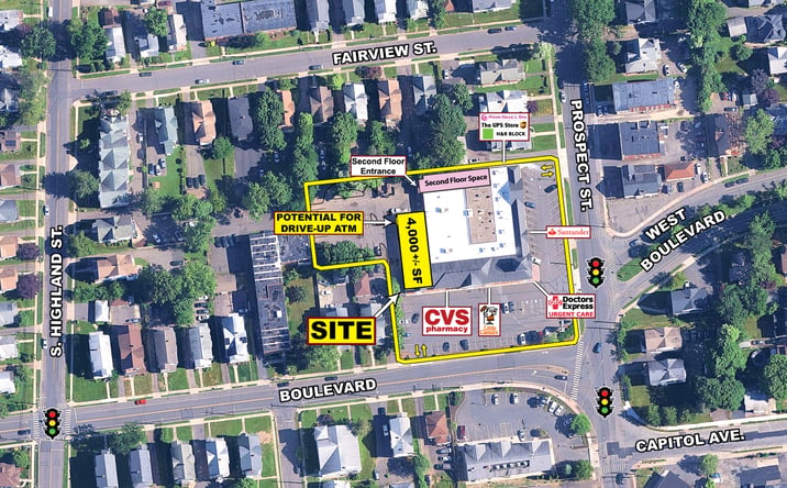 Pictures of Retail property located at 1020 Boulevard, West Hartford, CT 06119 for lease - image #1
