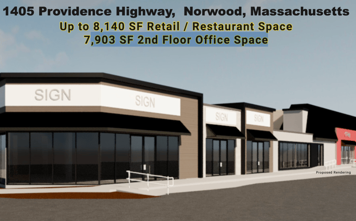 Pictures of Restaurant, Retail property located at 1405 Providence Hwy, Norwood, MA 02062 for lease - image #1
