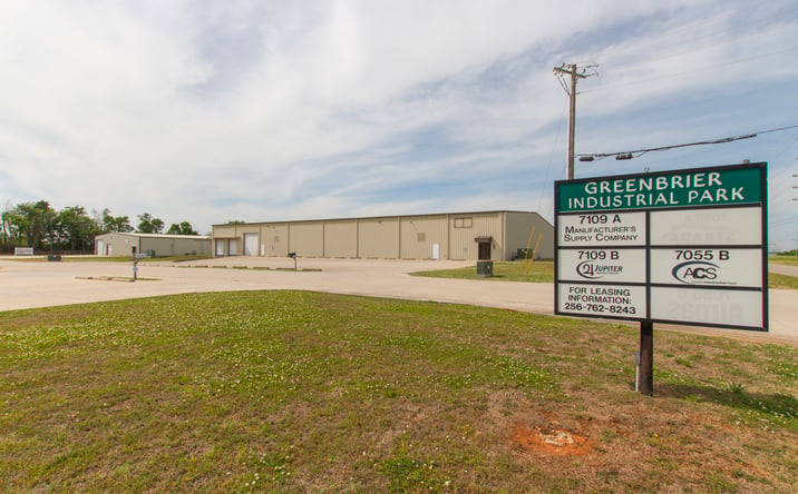 Pictures of Industrial property located at 7109A Greenbrier Rd, Madison, AL 35756 for lease - image #1