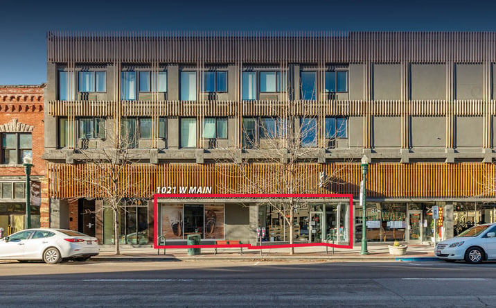 Pictures of Retail, Office, Restaurant property located at 1015-1025 W Main Street, Boise, ID 83702 for lease - image #1