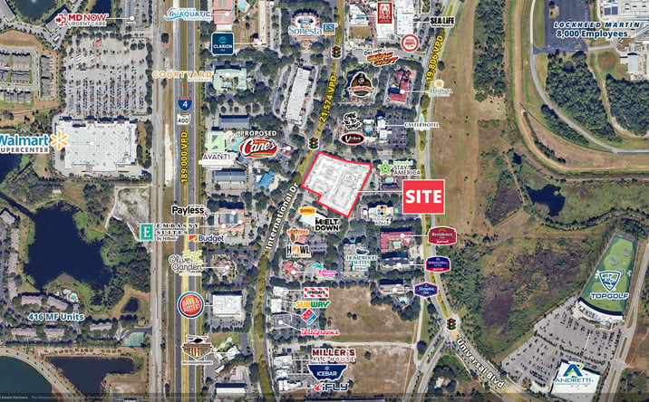 Pictures of Retail property located at 8731 International Dr, Orlando, FL 32819 for lease - image #1
