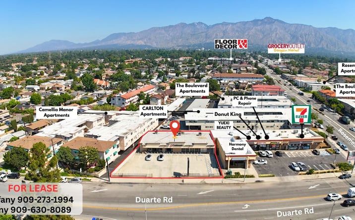Pictures of Retail, Office property located at 8955 Duarte Rd, San Gabriel, CA 91775 for lease - image #1