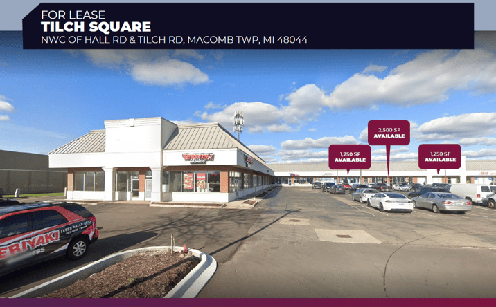 Pictures of Retail property located at NWC of Hall Rd & Tilch Rd, Macomb, MI 48044 for lease - image #1