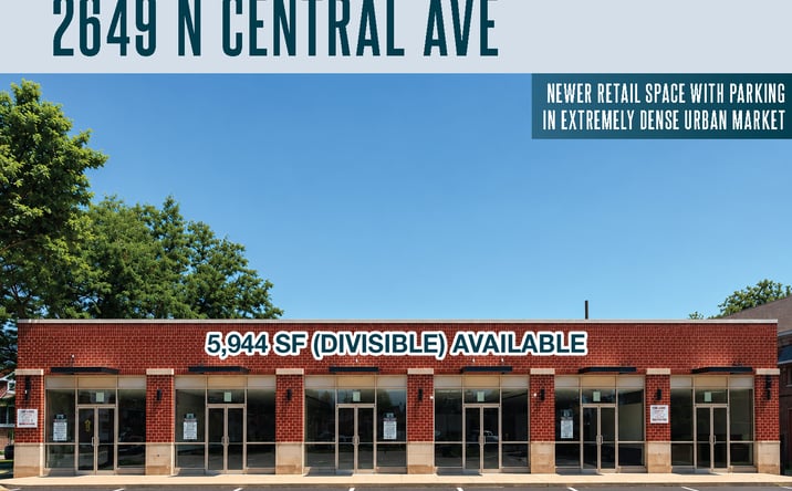 Pictures of Retail property located at 2649 N Central Ave, Chicago, IL 60639 for lease - image #1
