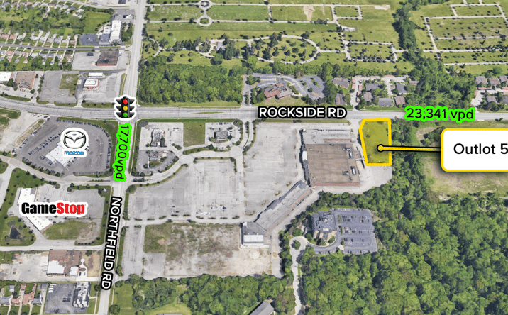 Pictures of Retail, Land property located at 22803 Rockside Rd, Bedford, OH 44146 for lease - image #1
