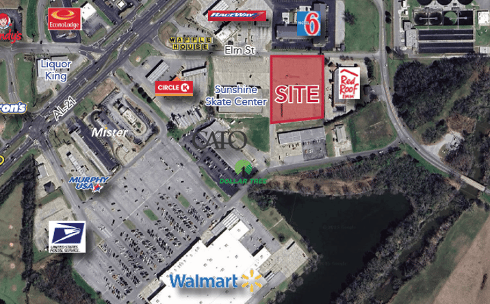 Pictures of Retail property located at 134 Elm Street, Oxford, AL 36203 for lease - image #1