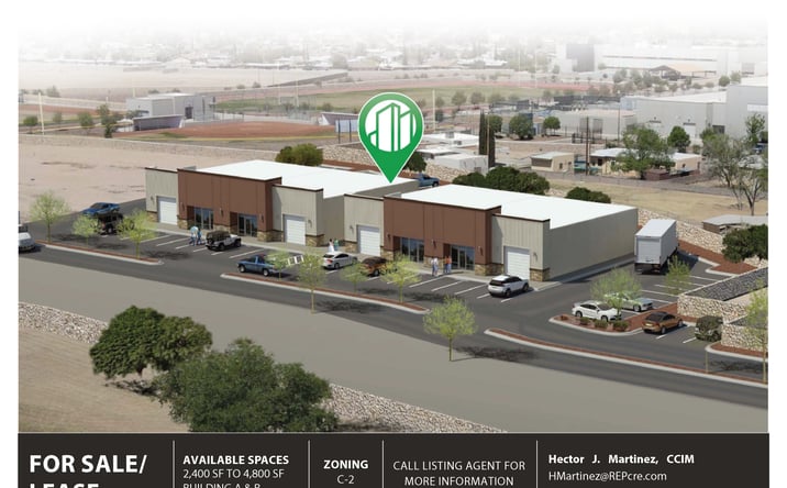 Pictures of Office, Industrial property located at 8700 N Loop Dr, El Paso, TX 79907 for lease - image #1
