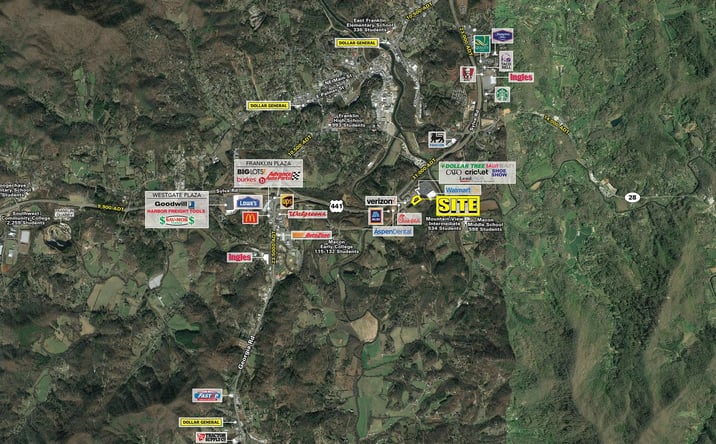 Pictures of Land property located at Berry Blvd & Dowdle Mountain Rd, Franklin, NC 28734 for lease - image #1