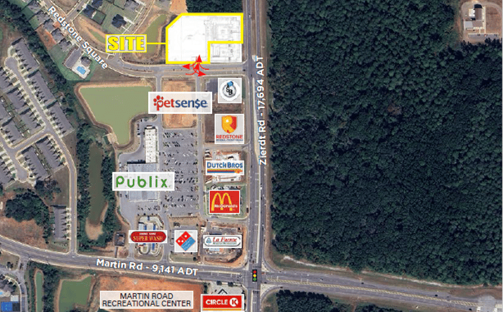 Pictures of Land property located at Zierdt Rd & Martin Rd, Huntsville, AL 35824 for lease - image #1