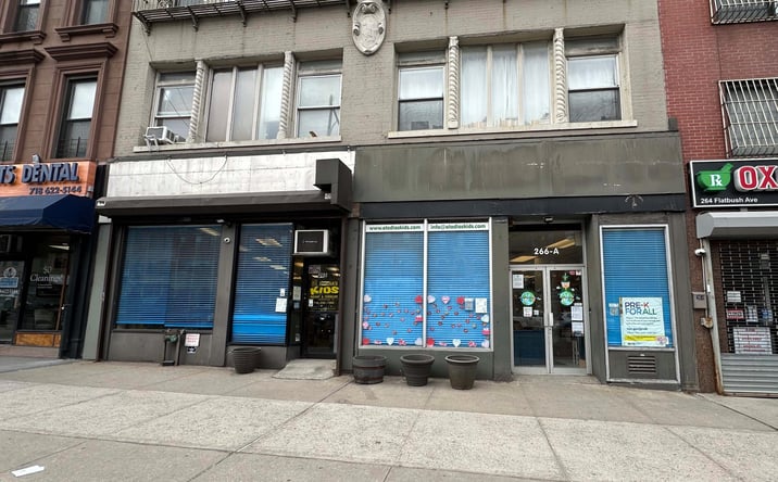 Pictures of Retail property located at 266-268 Flatbush Ave, Brooklyn, NY 11217 for lease - image #1