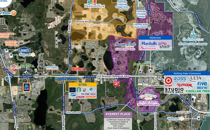 Pictures of Retail, Land property located at 9020 W Irlo Bronson Memorial Hwy, Kissimmee, FL 34747 for lease - image #1
