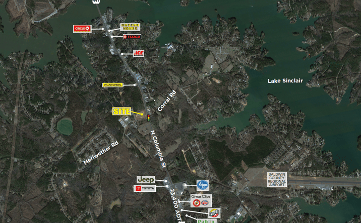 Pictures of Land property located at 500 Meriwether Rd NW, Milledgeville, GA 31061 for lease - image #1