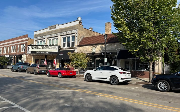 Pictures of Retail, Restaurant property located at 1114 Central Ave, Wilmette, IL 60091 for lease - image #1