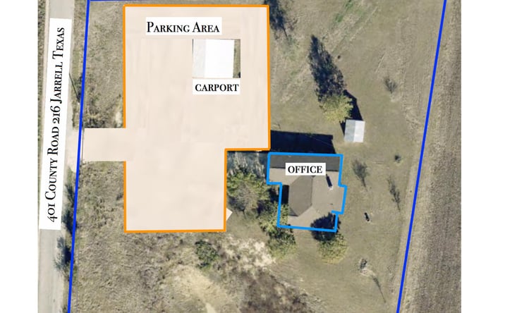 Pictures of Office, Land property located at 401 County Rd 216, Jarrell, TX 76537 for lease - image #1