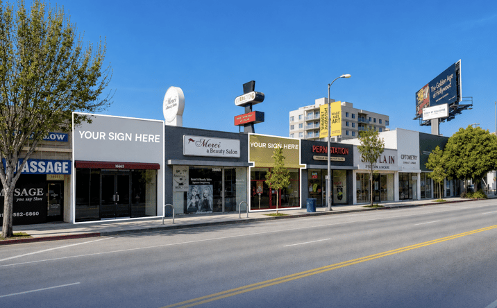 Pictures of Retail property located at 10867 W Pico Blvd, Los Angeles, CA 90064 for lease - image #1