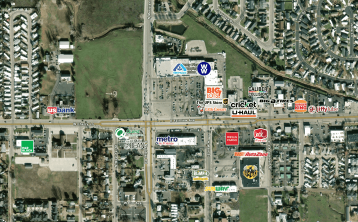 Pictures of Land property located at 14 E Fairview Ave, Meridian, ID 83642 for lease - image #1